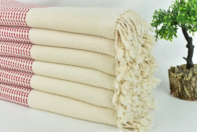 Organic Towel, Monogram Turkish Towel, 76x40 Cotton Diamond Towel, Personalized Beach Towel, Gift For Best Friend, Custom Beach Towel, Guest Towel - 3