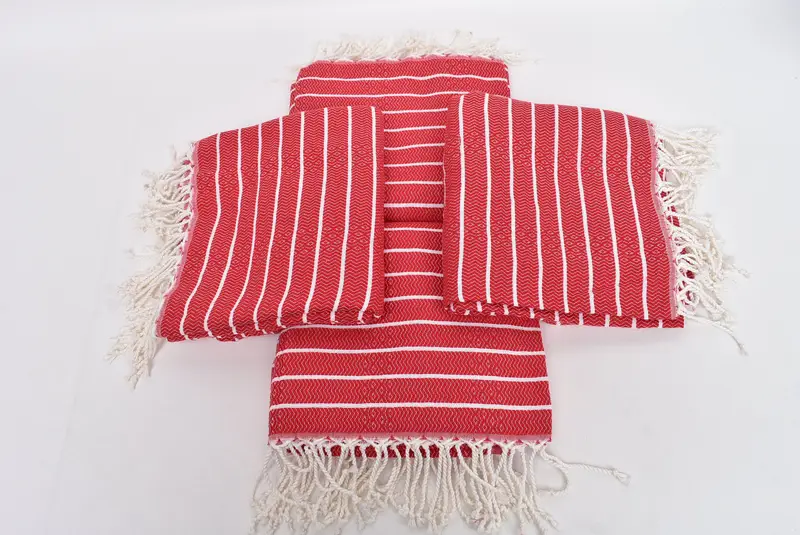 Bridesmaid Gift Towel, Sand-Resistant Peshtemal, Custom Wedding Gift, Personalized Bridesmaid Gift, 70x40 Cotton Striped Towel, Bridesmaid Favors - 6