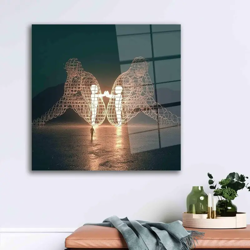 Trendy Baskılı Cam: Alexander Milov'dan Zarif Çift Hediyesi