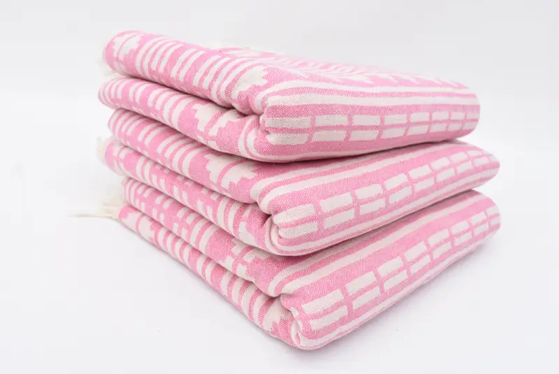 Beach Size Towel, Bachelorette Gifts, Bridesmaid Gift, Bridal Shower Gift, Employee Gifts, 70x40 Cotton Kilim Design Towel, Bachelorette Party Items - 4