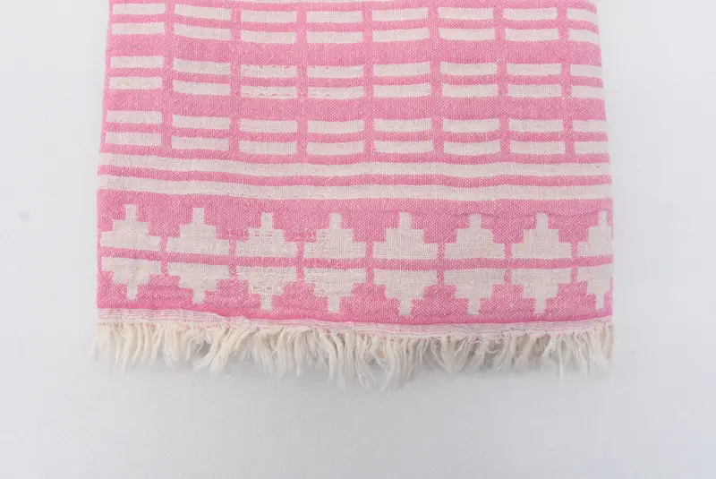 Beach Size Towel, Bachelorette Gifts, Bridesmaid Gift, Bridal Shower Gift, Employee Gifts, 70x40 Cotton Kilim Design Towel, Bachelorette Party Items - 5