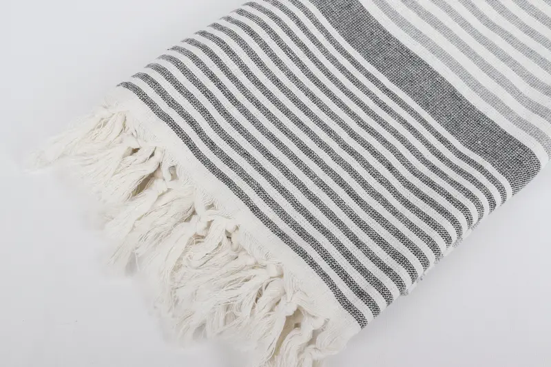 Custom Wedding Gift, Family Gift, 68x40 Cotton Striped Terry Towel, Bridesmaid Gifts, Spa Gift Towel, Embroidered Beach Towel, Quick-dry towel - 7