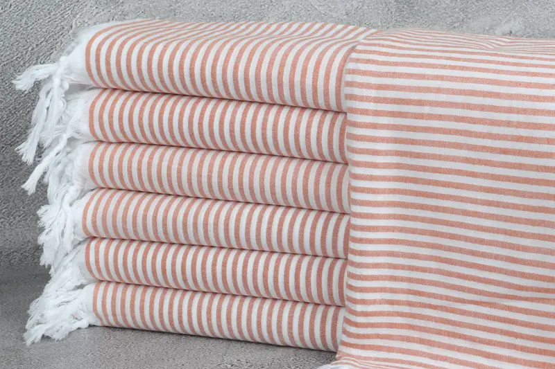 Quick-Dry Beach Towel, 68x36 Cotton Striped Towel, Bachelor Bachelorette Party Favors, Turkish beach towel, Christmas Gift, Bachelorette Towel - 1