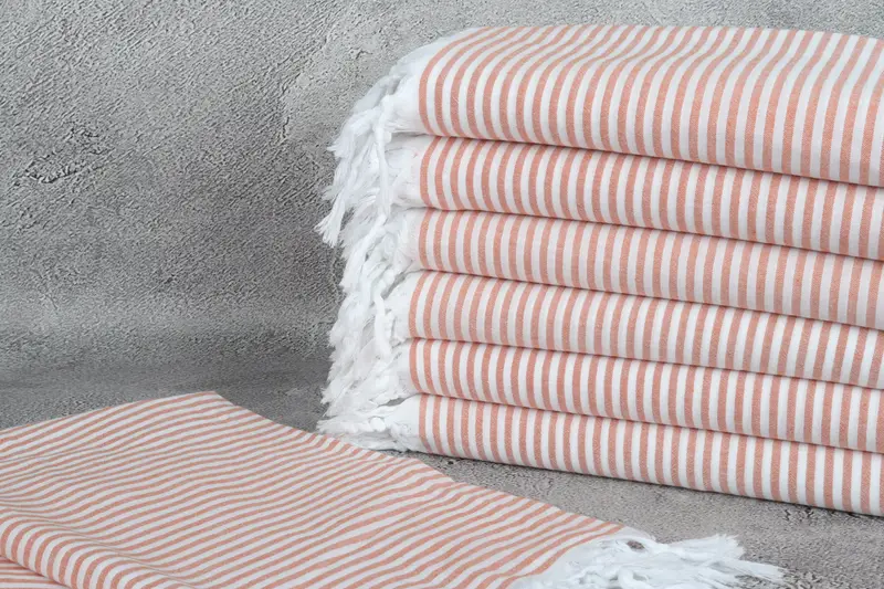 Quick-Dry Beach Towel, 68x36 Cotton Striped Towel, Bachelor Bachelorette Party Favors, Turkish beach towel, Christmas Gift, Bachelorette Towel - 2