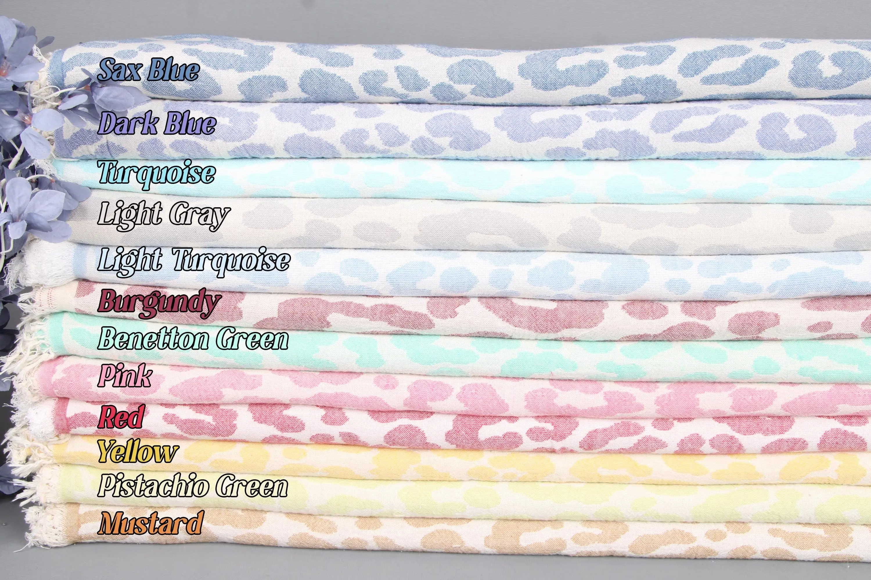 Bedspread, Patterned Throw, Decorative Throw, 79x95 Inches, Cotton - 1