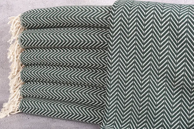 70x40 Cotton Zig zag Towel, Unique Gift, Best lightweight Turkish towel for travel USA, Organic Turkish towel, Bridesmaid Gift, Thin towel - 1
