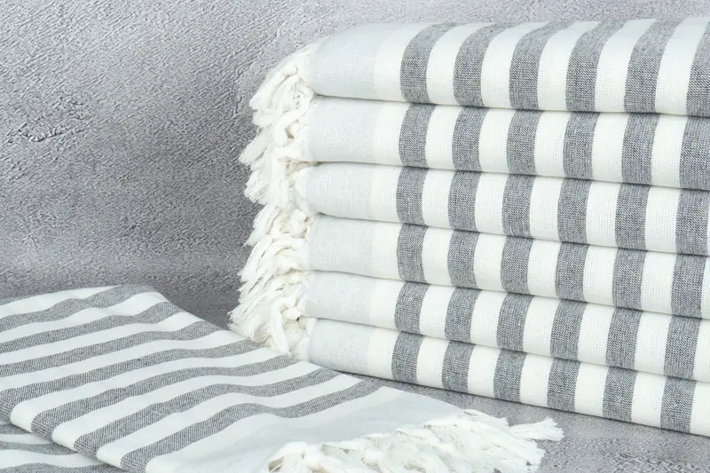 Mother Of The Groom Gift, 68x40 Cotton Striped Terry Towel, Embroidered Towel, Bachelorette Favors Beach, Quick-dry peshtemal, Quick-Dry Beach Towel - 2