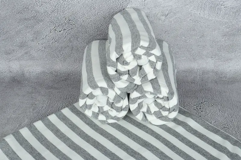 Mother Of The Groom Gift, 68x40 Cotton Striped Terry Towel, Embroidered Towel, Bachelorette Favors Beach, Quick-dry peshtemal, Quick-Dry Beach Towel - 7