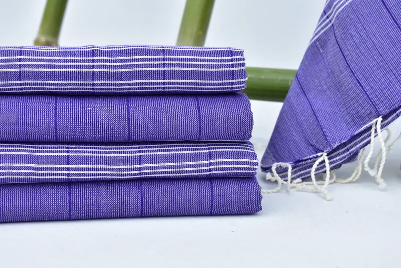 Gift For Him, Unique Gift, Authentic Turkish hammam peshtemal, Yoga Towel, Hammam Towel USA, Custom Towel, 70x40 Cotton Striped Towel, Gift For Her - 2