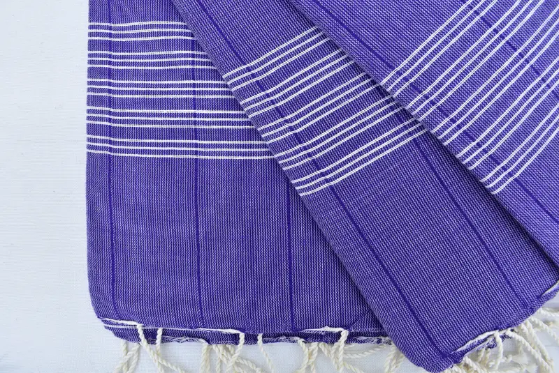 Gift For Him, Unique Gift, Authentic Turkish hammam peshtemal, Yoga Towel, Hammam Towel USA, Custom Towel, 70x40 Cotton Striped Towel, Gift For Her - 8