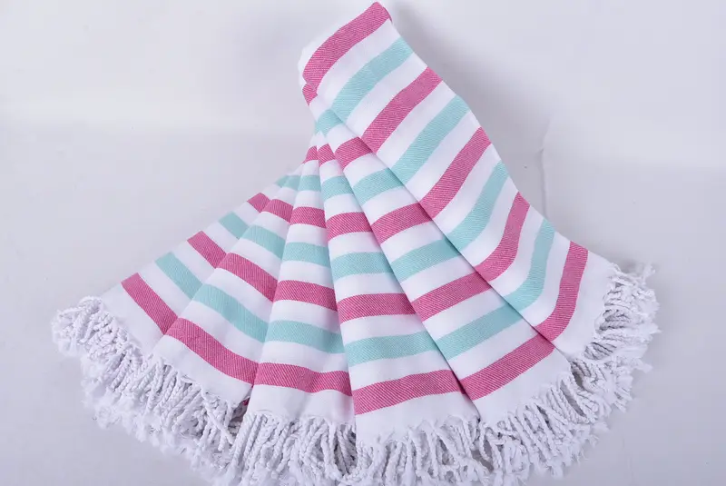 70x40 Cotton Striped Towel, Personalized Turkish Towel, Unique Wedding Gift, Personalized Gifts, Christmas Gift, Spa Gift Towel, Custom Beach Towel - 4
