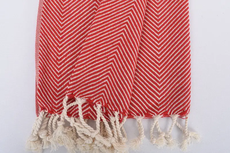 40x20 Cotton Herringbone Towel, Bridal Shower Gifts, Monogram Kitchen Towel, Monogrammed Hand Towel, Holiday Towel, Personalized Dish Towel - 8