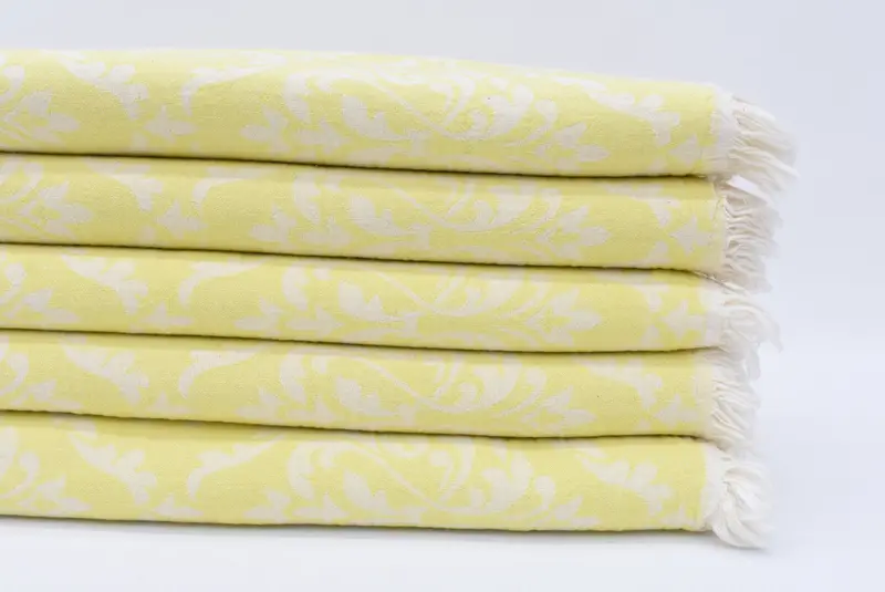Fringed Turkish towel for poolside, Bridesmaid Gift, Personalized Towel, 68x36 Cotton Baroque Towel, Valentines Day Gift For Him, Absorbent towel - 3