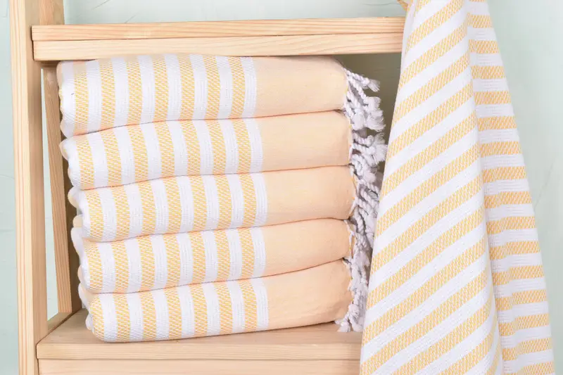 Gift For Best Friend, Turkish towel, Bachelor Party Favors, Custom Wedding Gifts, Best Friend Gift, 68x40 Cotton Striped Towel, Peshtemal Towel USA - 2