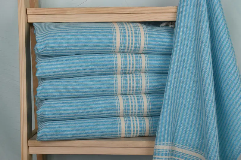 Gift For The Home Decor, 40x18 Cotton Striped Towel, Monogram Hand Towel, Bridesmaid Gifts, Valentines Day Gift, Home Decor Gifts, Personalized Gift - 2