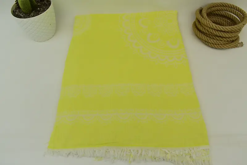 88x80 Cotton Ethnic Design Towel, Monogram Blanket, Bachelorette Party Decorations, Bridesmaid Gifts, Wedding Favors, Beach Theme Bachelorette Party - 8