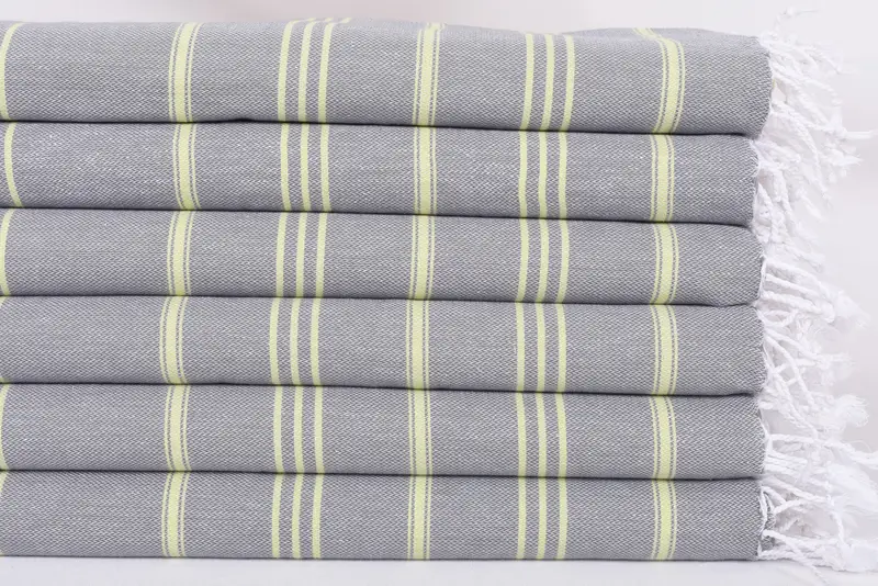 Bridal Shower Gift, 40x24 Cotton Striped Towel, Wedding Favors, Girl Trip Party Favor, Engagement Gift, Personalized Gifts, Bathroom Towels - 3