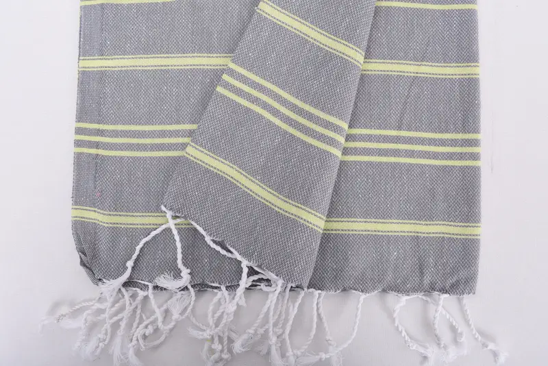 Bridal Shower Gift, 40x24 Cotton Striped Towel, Wedding Favors, Girl Trip Party Favor, Engagement Gift, Personalized Gifts, Bathroom Towels - 8