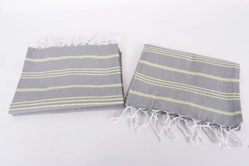 Bridal Shower Gift, 40x24 Cotton Striped Towel, Wedding Favors, Girl Trip Party Favor, Engagement Gift, Personalized Gifts, Bathroom Towels - 7