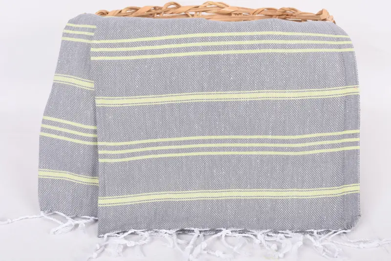 Bridal Shower Gift, 40x24 Cotton Striped Towel, Wedding Favors, Girl Trip Party Favor, Engagement Gift, Personalized Gifts, Bathroom Towels - 5