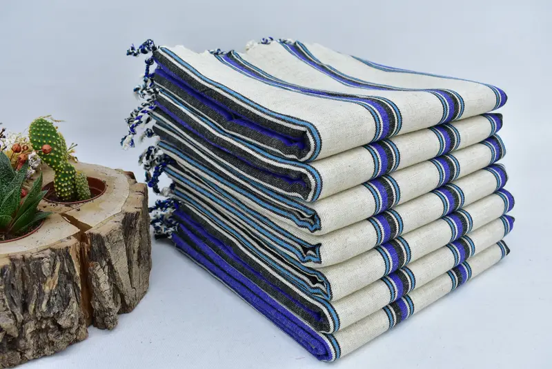 Home Decor Gifts, Girl Trip Party Favor, Custom Wedding Gifts, Summer Towel, Beach Towel Bulk, 70x38 Cotton Striped Towel, Bridesmaid Proposal Gift - 1