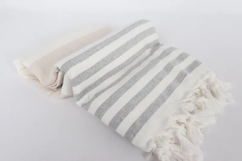 Bachelorette Favor, Turkish Bath Towel Set, 68x36 Cotton Striped Terry Towel, Personalized Bridesmaid Gift, Bachelorette Party Gift, Custom Towel - 6