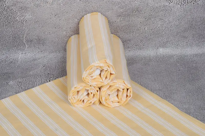 70x40 Cotton Striped Towel, Turkish hand towel, Oversized Beach Towel, Peshtemal Towel, Bridesmaid Gifts Personalized, Bachelorette Party Favors - 7