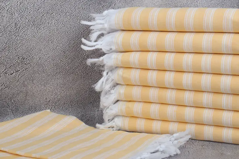 70x40 Cotton Striped Towel, Turkish hand towel, Oversized Beach Towel, Peshtemal Towel, Bridesmaid Gifts Personalized, Bachelorette Party Favors - 2