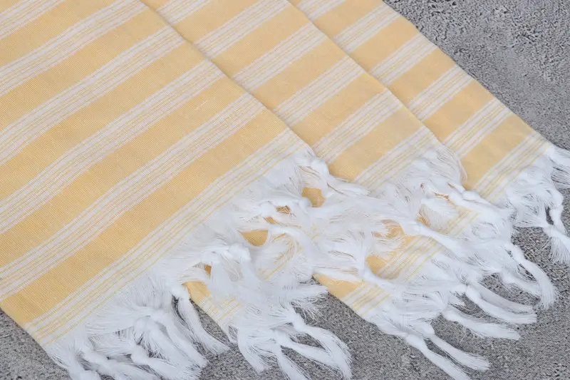 70x40 Cotton Striped Towel, Turkish hand towel, Oversized Beach Towel, Peshtemal Towel, Bridesmaid Gifts Personalized, Bachelorette Party Favors - 5