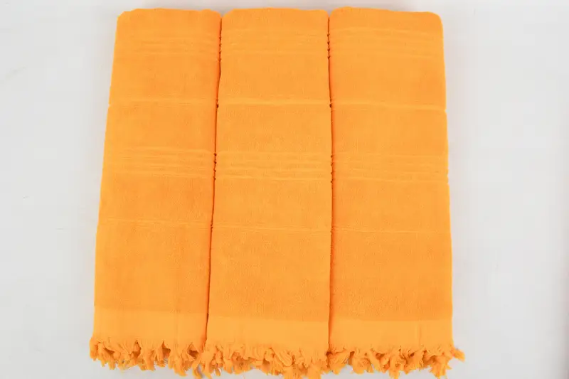 70x36 Cotton Striped Terry Towel, Sand-resistant towel, Personalized Beach Towel, Personalized Turkish Beach Towel, Turkish hand towel, Grandma Gift - 3