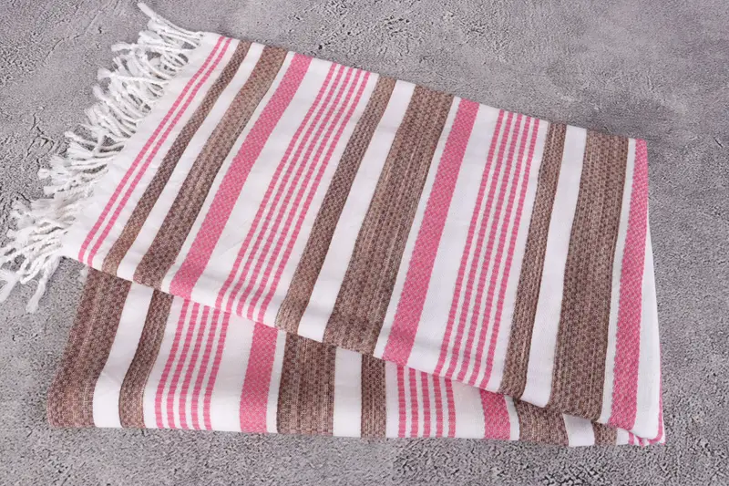 Bachelor Bachelorette Party Favors, Vegas Bachelorette Party Favors, Unique Gift, Custom Towel, Turkish towel, 70x40 Cotton Striped Towel - 6