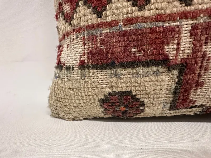 Vintage Kilim Pillow, Natural Cushion Case, Pet Pillow, 12x24 Blue Pillow Sham, Gift Pillow, Shabby Chic Pillow, Cushion, Kilim Pillow - 2
