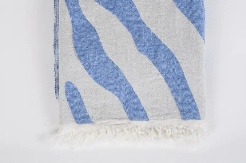 Absorbent towel, Monogram Beach Towel, Employee Gifts, Soft and absorbent Turkish towel, Spa Towel, Travel towel, 70x40 Cotton Patterned Towel - 4