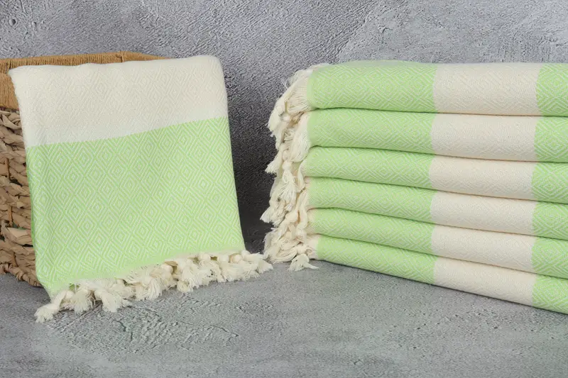 Wedding Favors, Home Decor Towel, Family Gift Basket, Spa Towel, Personalized Bridesmaid Gift, Bridesmaid Gift, 70x40 Cotton Diamond Towel - 3
