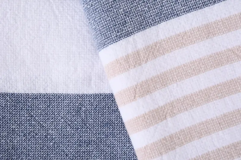 Monogram Turkish Towel, Turkish Towel Set, Spa Towel, Gift For Bride, Turkish Towel Beach, Monogram Beach Towel, 68x36 Cotton Striped Terry Towel - 5
