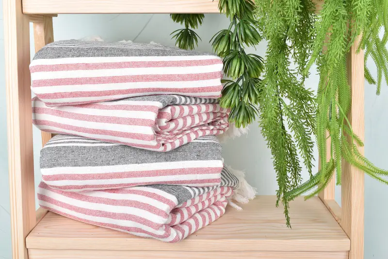 Gift For Him, Bachelor Gifts, Quick-drying peshtemal towel for poolside, Housewarming Gift, Best Friend Gift Ideas, 68x40 Cotton Striped Terry Towel - 7
