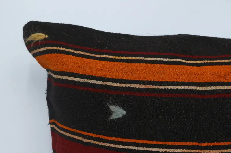 28x28 Brown Pillow, Turkish Pillow, Southwestern Pillow Cover, Handmade Kilim Cushion, Antique Pillows, Pillow Sham, Luxury Cushion - 2