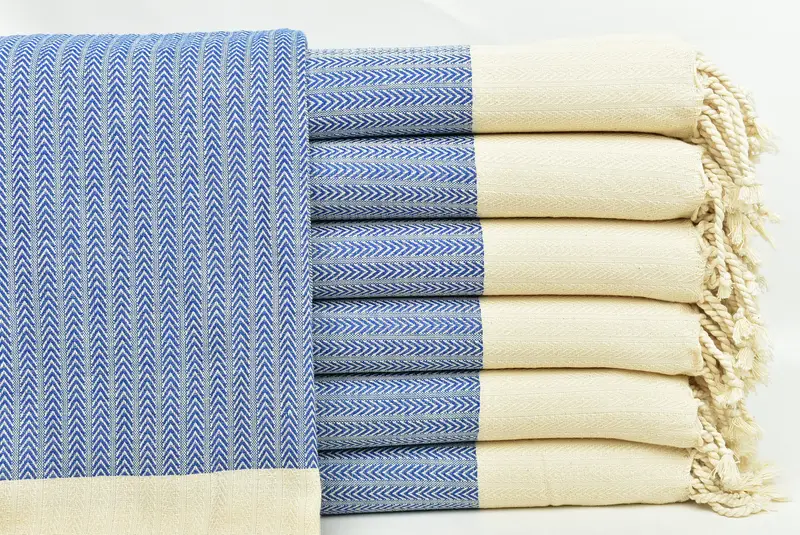 Bridal Shower Favors, Organic Cotton Towel, Gifts For Him, Travel towel, Monogram Towels, Embroidery Towels, 68x36 Cotton Palm Design Towel - 1
