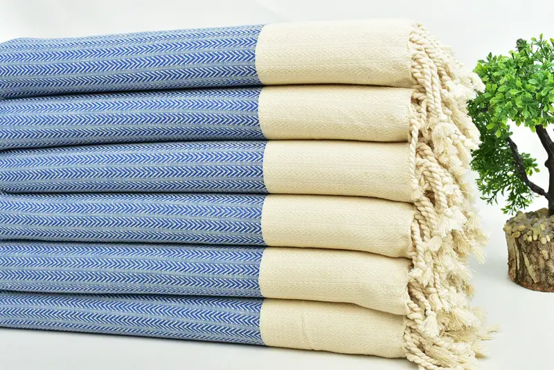 Bridal Shower Favors, Organic Cotton Towel, Gifts For Him, Travel towel, Monogram Towels, Embroidery Towels, 68x36 Cotton Palm Design Towel - 3