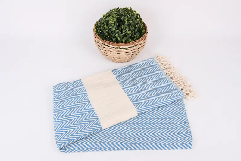 Customized Towels, Bath towel, Soft towel, Personalized Turkish bath towel for home decor, 70x40 Cotton Chevron Towel, Monogrammed Beach Towel - 4