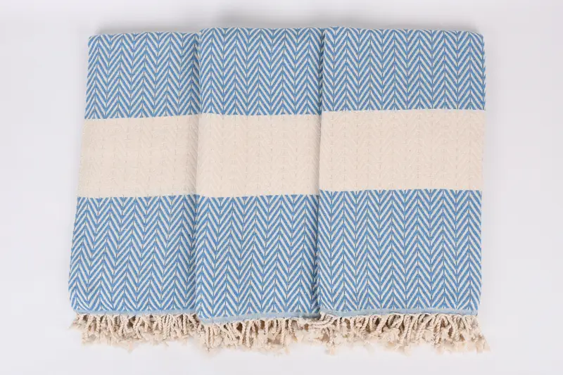 Customized Towels, Bath towel, Soft towel, Personalized Turkish bath towel for home decor, 70x40 Cotton Chevron Towel, Monogrammed Beach Towel - 7
