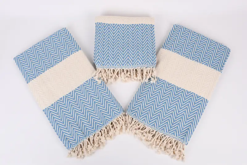 Customized Towels, Bath towel, Soft towel, Personalized Turkish bath towel for home decor, 70x40 Cotton Chevron Towel, Monogrammed Beach Towel - 6