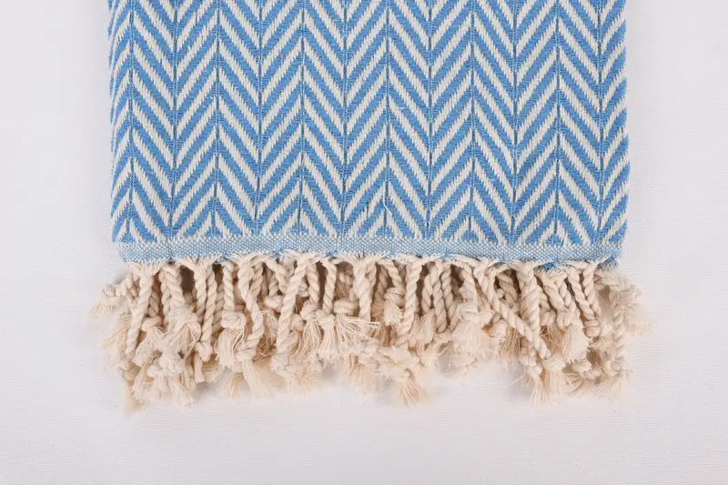 Customized Towels, Bath towel, Soft towel, Personalized Turkish bath towel for home decor, 70x40 Cotton Chevron Towel, Monogrammed Beach Towel - 3