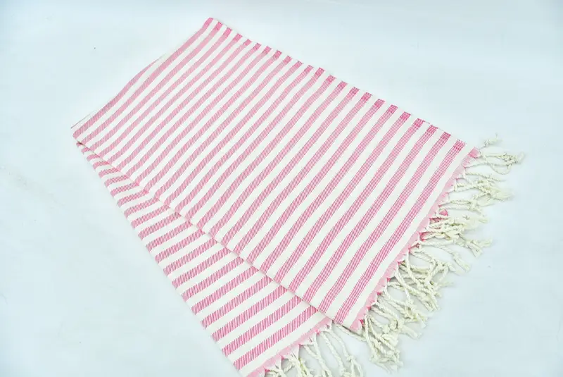 40x24 Pamuklu Çizgili Havlu, Monogramlı El Havlu, Düğün El Yapımı Hediye, Noel Hediyesi, Organik Havlu, Türk El Havlu, Mutfak Havlu - 4