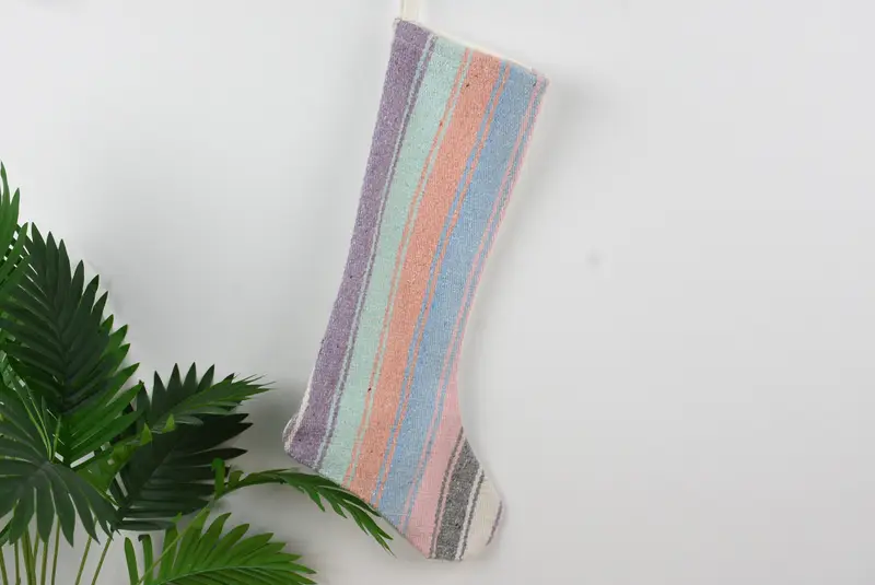 Medias navideñas festivas de 8 pulgadas, decoración acogedora para chimenea