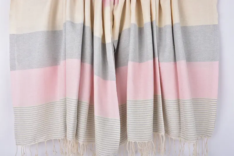 Bridal Shower Gift, 68x40 Cotton Striped Towel, Turkish Towel Beach, Custom Gift, Bridesmaid Towel, Beach Towel Personalized, Custom Gifts - 8