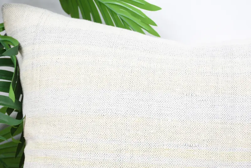18x18 White Pillow Sham, Boho Chic Pillow, Boho Pillow Sham Cover, Turkish Kilim Pillow, Vintage Kilim Throw Pillow, Pillow Cover - 2