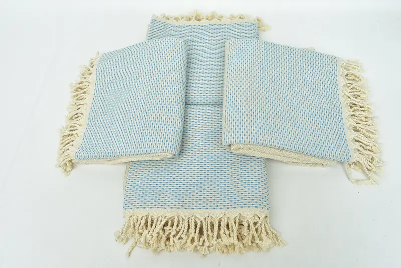 Favor de soltera, toalla orgánica, regalo de despedida de soltera, toalla hammam, toalla de lunares de algodón 70x40, toalla de verano, toalla de algodón, toalla de bordado - 6