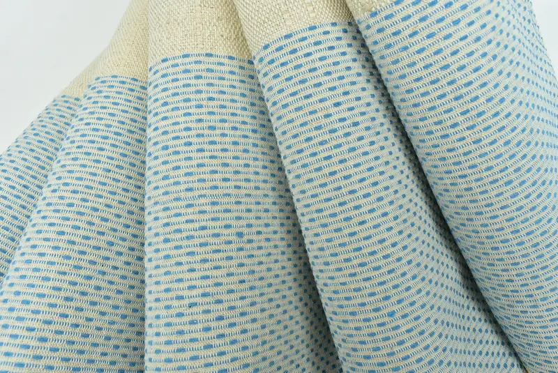 Favor de soltera, toalla orgánica, regalo de despedida de soltera, toalla hammam, toalla de lunares de algodón 70x40, toalla de verano, toalla de algodón, toalla de bordado - 5