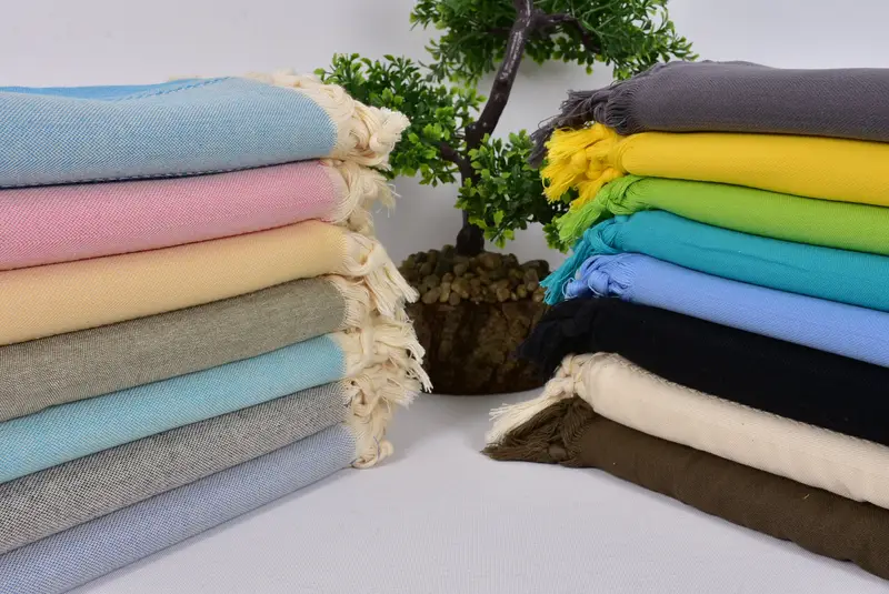 Sand-free towel, 68x40 Cotton Striped Towel, Quick-dry towel, Large Turkish Towel, Beach Towel Monogram, Wedding Shower Gift, Peshtemal Towel USA - 3